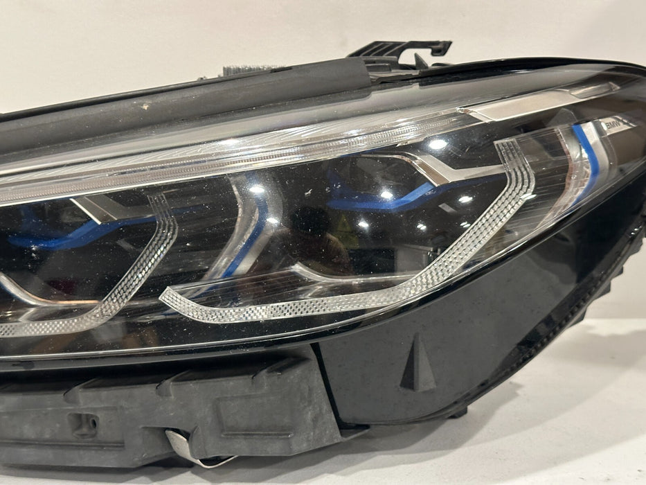 2020 2021 2022 BMW M8 840i 850i G14 G15 DRIVER LEFT HEADLIGHT LASER COMPLETE OEM