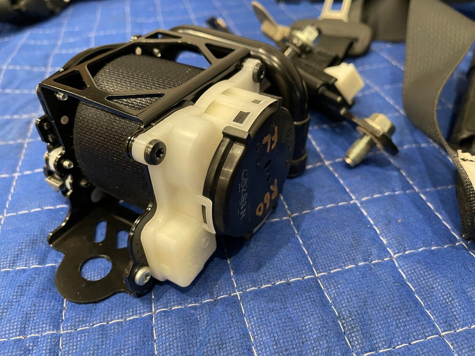 2017 INFINITI Q50 RED SPORT FRONT LEFT & RIGHT SEATBELTS OEM (2)