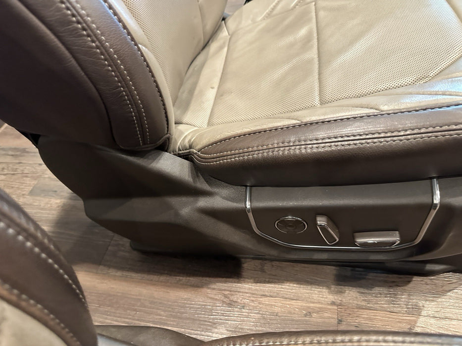 2017 FORD F250 F350 F450 LIMITED SEATS FRONT REAR HEATED COOLED OEM 2017-2019