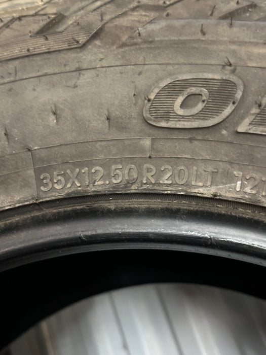 2017-2019 FORD F250 TOYO R/T OPEN COUNTRY TIRE WHEEL 35X12.50R20LT 275/65-R20