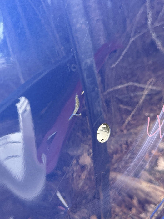 2024 BMW M3 M4 G80 G82 REAR BUMPER COVER BLUE OEM *COSMETIC WEAR 9-11*