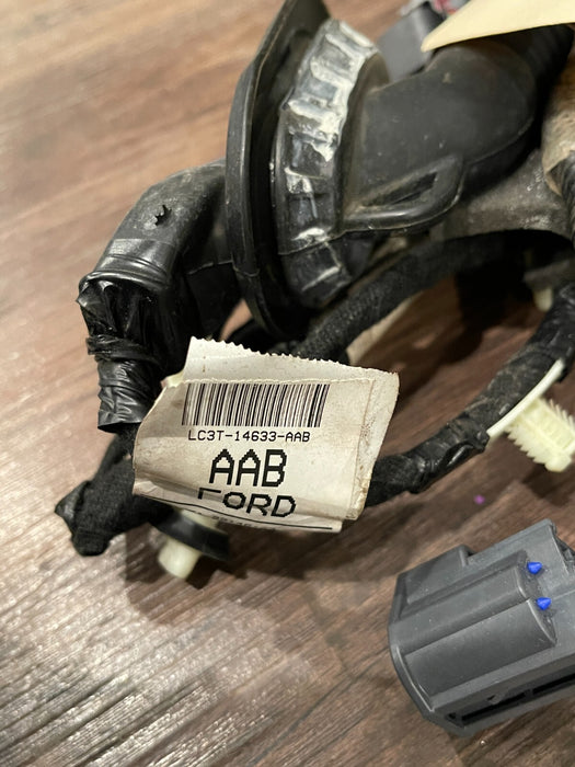 2021 FORD F450 REAR DRIVER LEFT LH DOOR WIRING HARNESS OEM LC3T-14633-AAB