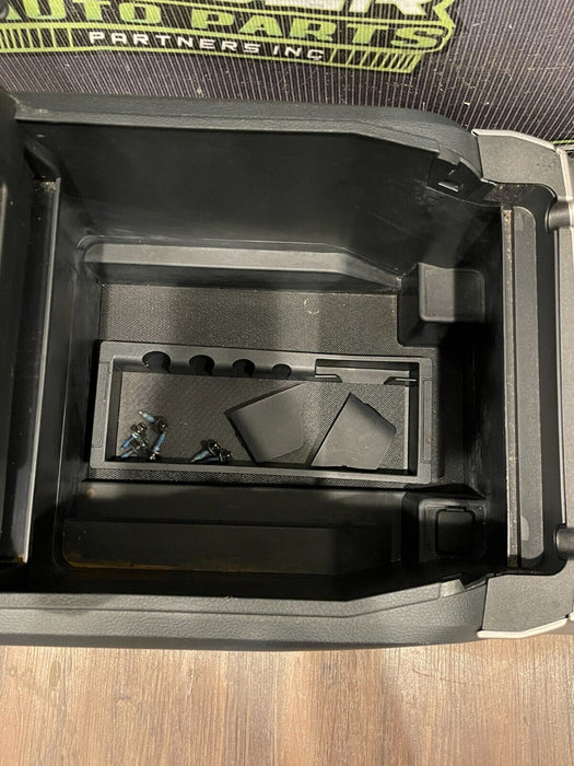 2020-22 FORD F250 F350 PLATINUM CENTER CONSOLE ASSEMBLY OEM *WEARS/READ DESC*