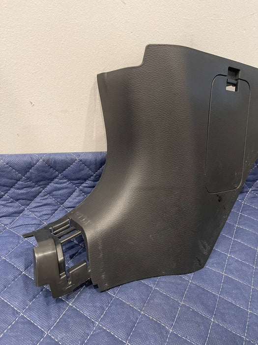 2017 INFINITI Q50 RED SPORT DRIVER LEFT SIDE DASHBOARD COWL KICK PANEL TRIM OEM