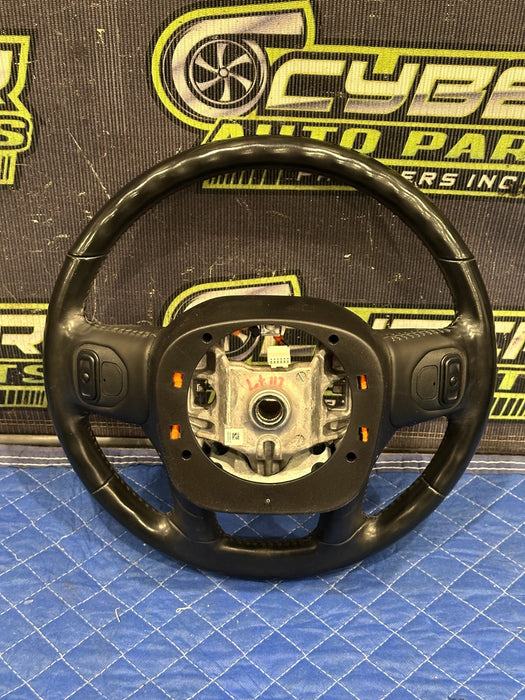 2021 RAM 2500 LARAMIE BLACK LEATHER HEATED STEERING WHEEL OEM