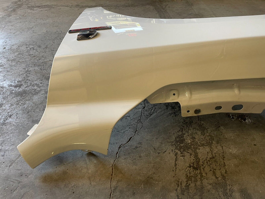 2017 DODGE RAM 2500 FRONT DRIVER LEFT WHITE FENDER PANEL OEM *PW7*