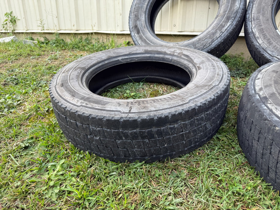 FORD F450 F550 RAM 4500 5500 CONTINENTAL HD3 225/70R19.5 TIRES (6)