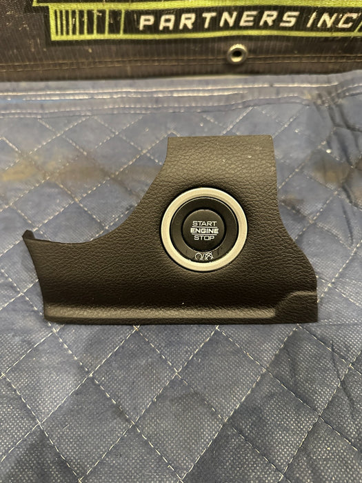 2024 DODGE RAM 3500 LARAMIE ENGINE PUSH START STOP BUTTON BEZEL OEM M3861093