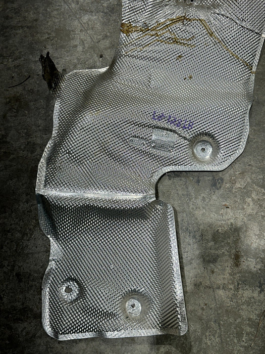 2017 AUDI R8 LEFT PROT PLATE HEAT SHIELD OEM 4S0 825 731