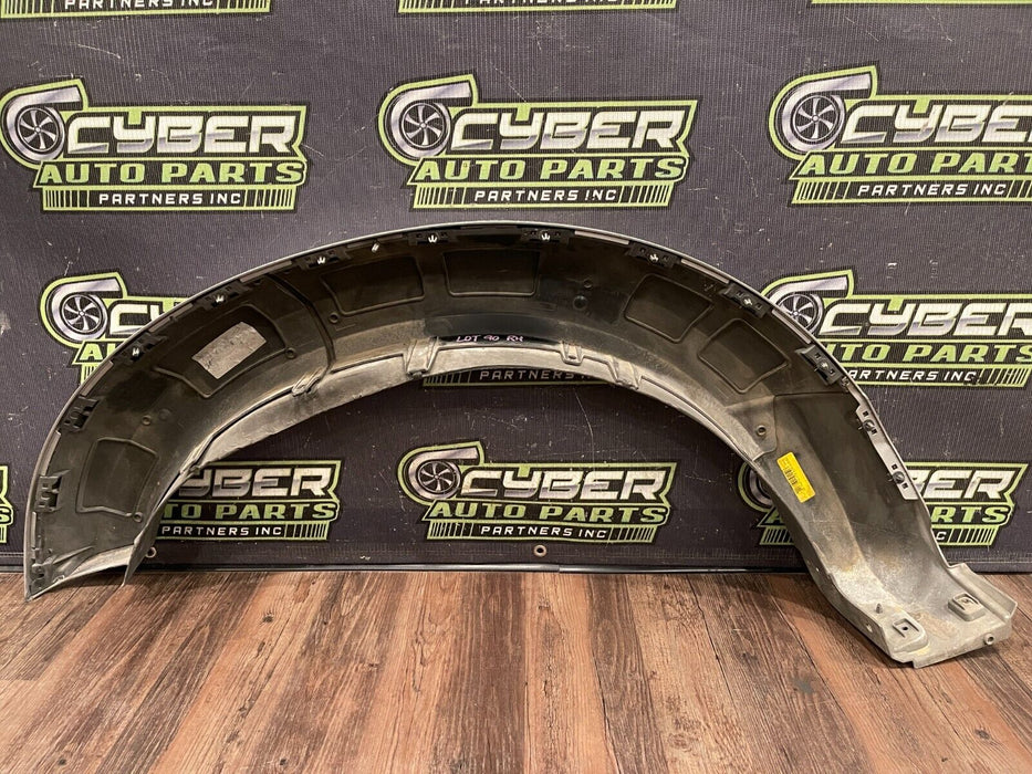 2017-19 FORD F450 DUALLY FRONT RIGHT FENDER FLARE MAGETIC GRAY J7 OEM *READ DESC