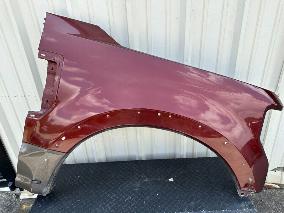 2017-2022 FORD F250 F350 PASSENGER RIGHT RH FENDER BRONZE FIRE / CARIBOU (H7/H5)