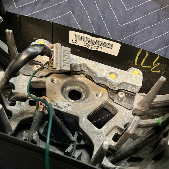 2017 NISSAN TITAN STEERING WHEEL OEM 48430 EZ52A