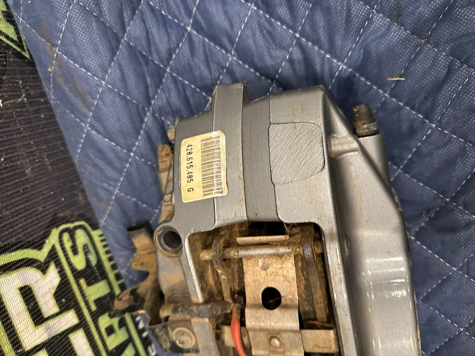 2014 AUDI R8 BREMBO REAR LEFT CARBON CERAMIC BRAKE CALIPER OEM *SCATCHES FLAW*