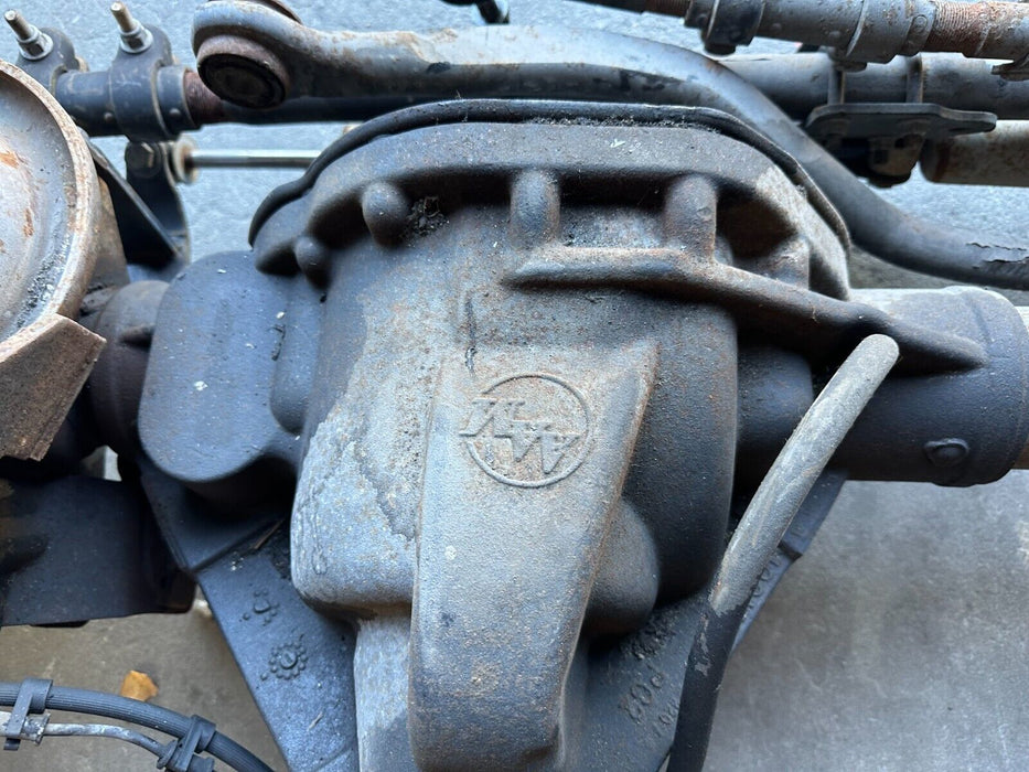 2012 RAM 3500 DUALLY DRW FRONT AXLE ASSEMBLY 4X4 32K MILES 4.10 RATIO 2010 2011