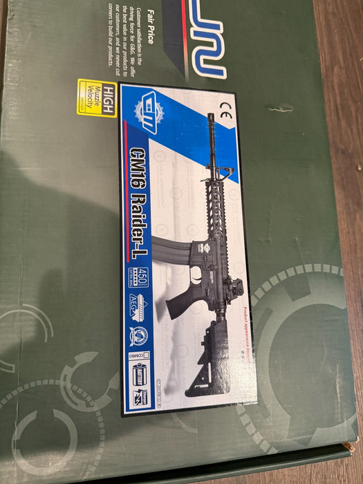 G&G Combat Machine 16 Raider Airsoft AEG Rifle
