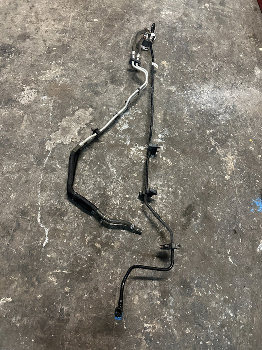 2017 2019 FORD F250 F350 SUPERDUTY DIESEL FUEL COOLER W/ LINES OEM HC34 9N103 AC