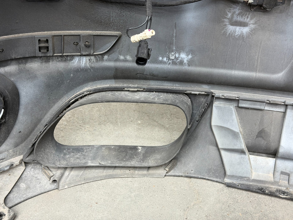 2014 PORSCHE 911 991 TURBO S REAR BUMPER W/ DIFFUSER MINT WHITE COMPLETE OEM