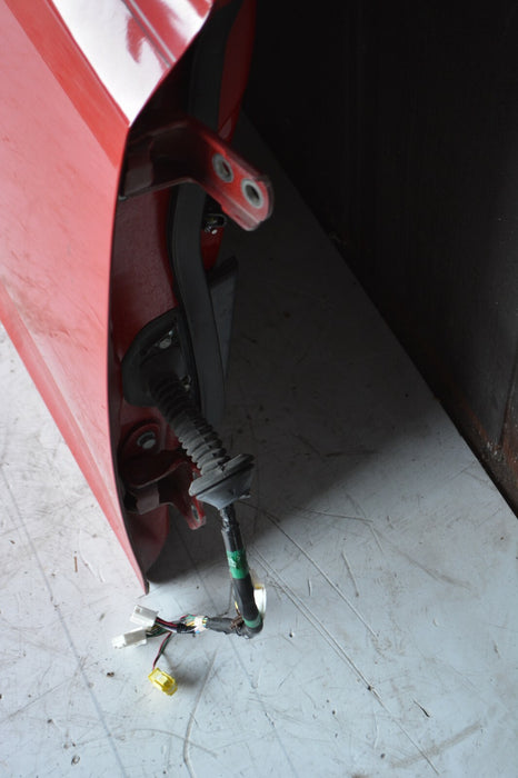 2014 LEXUS CT200H F-SPORT PASSENGER DOOR SHELL FRONT RIGHT RED OEM 2011-2017