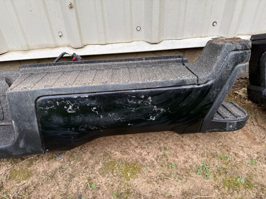 2023 2024 FORD F250 F350 F450 REAR BUMPER BLACK OEM