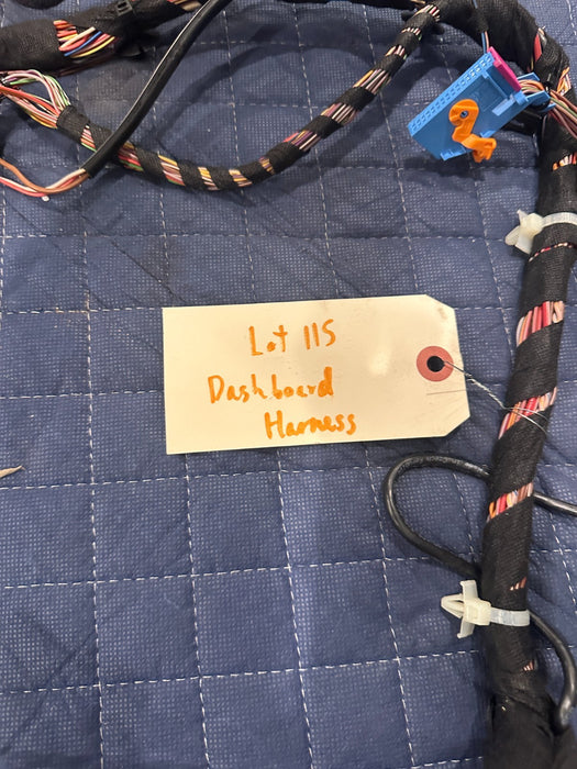 2014 PORSCHE 911 TURBO S DASH DASHBOARD WIRING HARNESS OEM 991.612.501