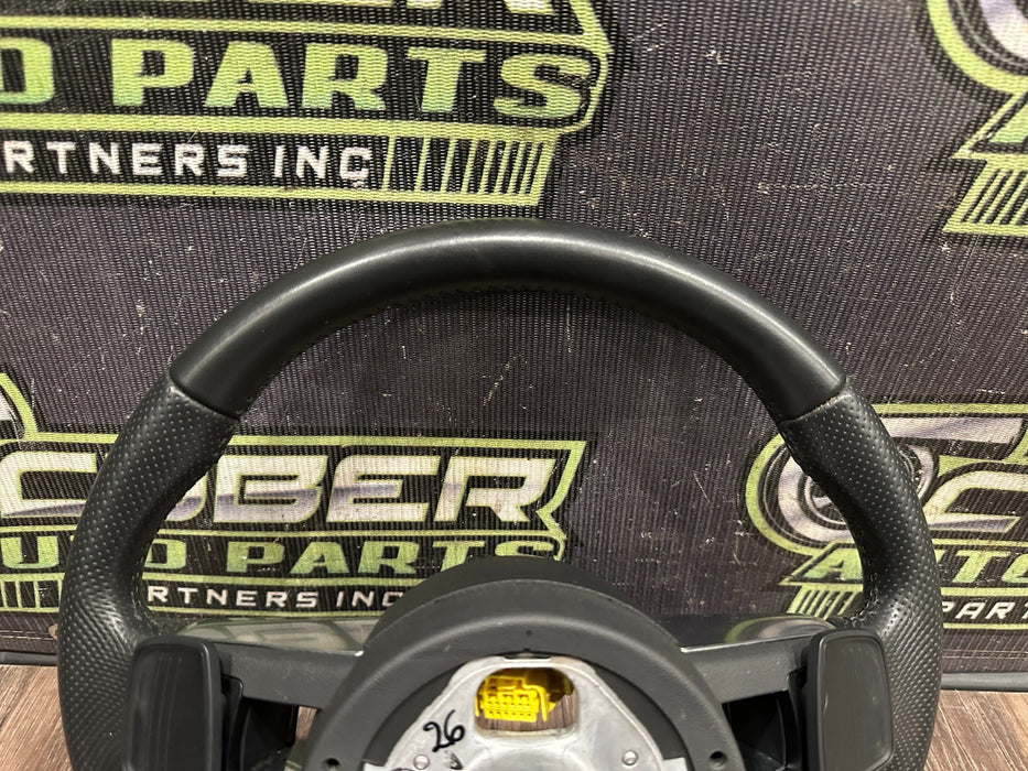 2017 AUDI R8 LEATHER STEERING WHEEL OEM *MINT*