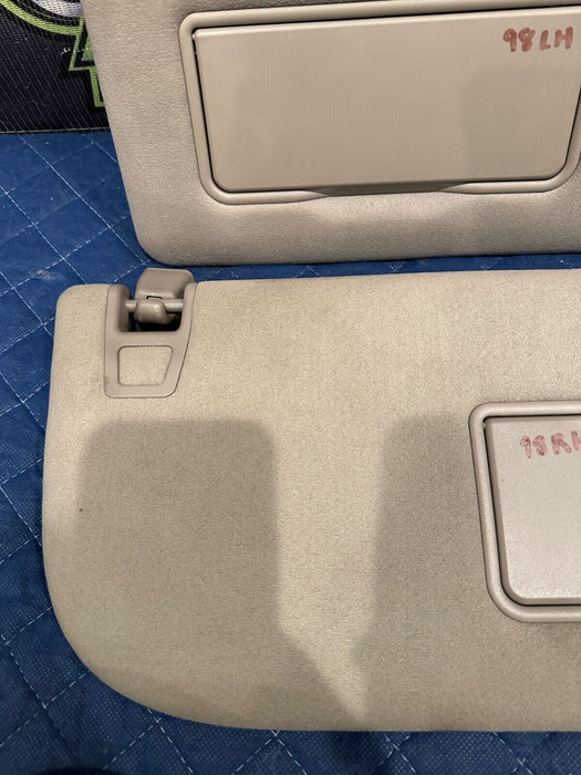 2017-2019 FORD F250 F350 F450 LIMITED SUN VISORS PAIR LEFT RIGHT OEM SUNVISOR