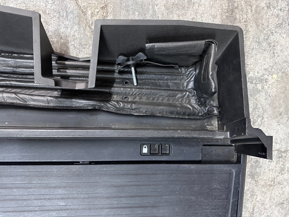 2017-2019 FORD F250 F350 REAR UNDERSEAT STORAGE COMPARTMENT W SPARE TOOLS OEM