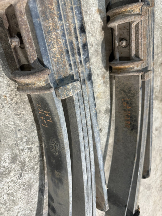 2018 FORD F250 REAR LEFT RIGHT LEAF SPRINGS SET OEM HC3C5A975 HC3C 5A975