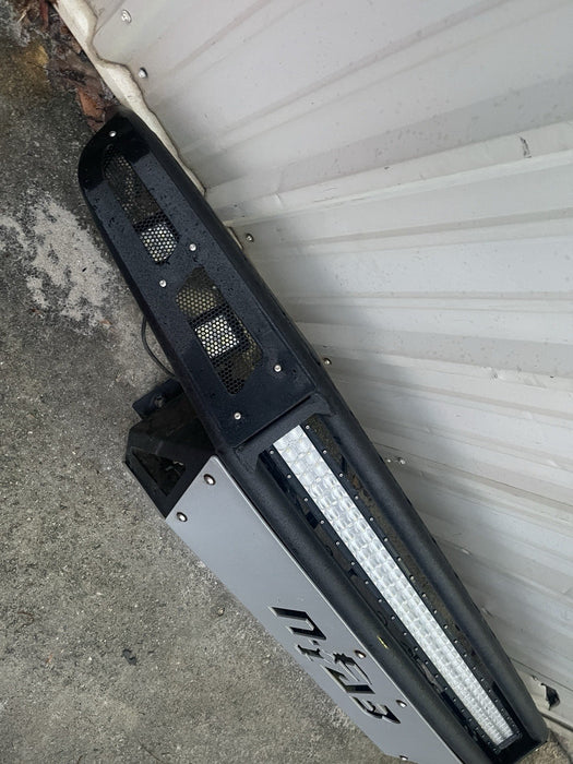 2017-2022 FORD F250 F350 F450 NFAB AFTERMARKET FRONT BUMPER COMPLETE LIGHT BAR