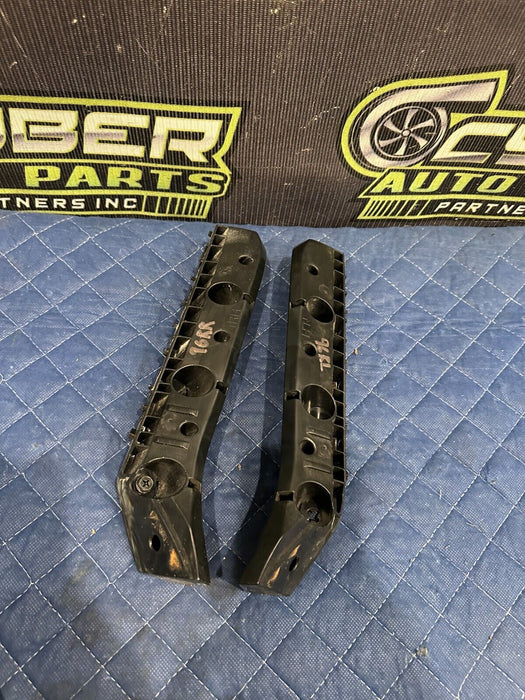2010 NISSAN 370Z CONVERTIBLE REAR BUMPER RETAINER BRACKET PAIR LH RH OEM