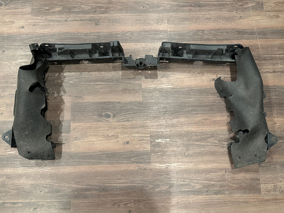 2019 FORD F150 RAPTOR RADIATOR AIR SHUTTER SURROUND TRIM OEM FL34-8475 *DAMAGED*