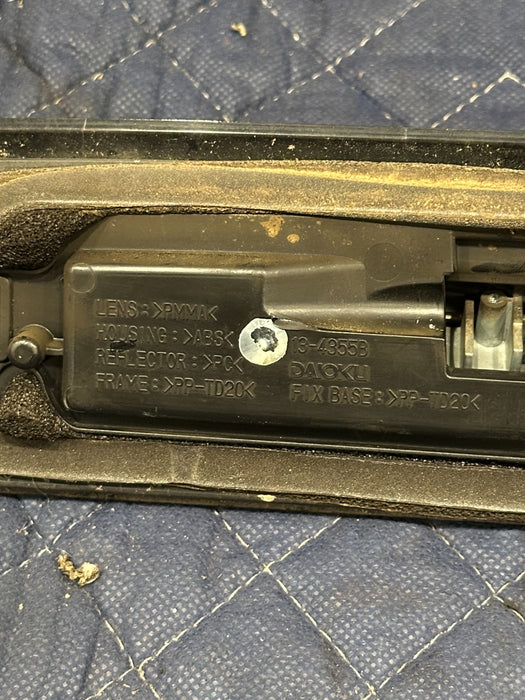 2015 DODGE RAM 2500 THIRD 3RD BRAKE LIGHT W CAMERA OEM