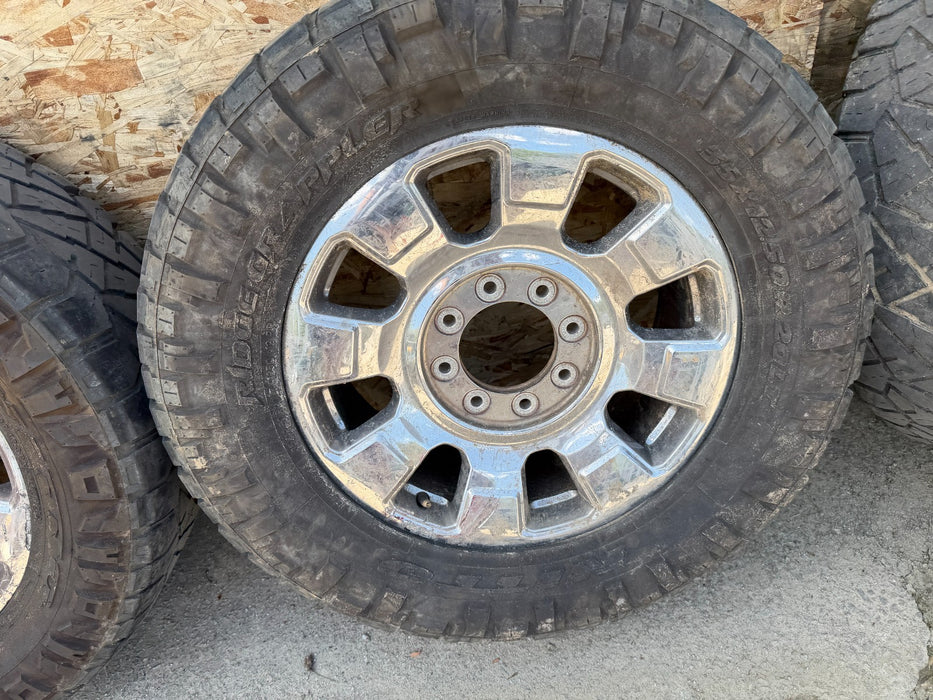 2024 FORD F250 F350 KING RANCH LARIAT FACTORY WHEELS RIMS TIRES 8X170 2005-2026