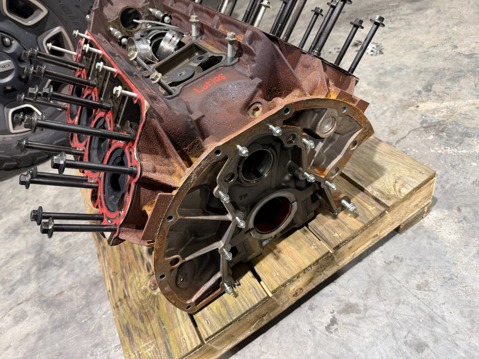 2020 FORD F250 DIESEL 6.7L POWERSTROKE ENGINE BLOCK W/ CYLINDERS 55K MILES