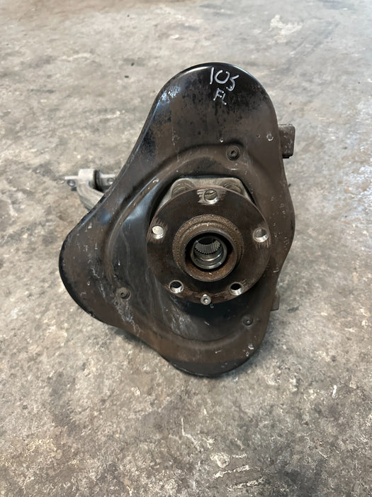 2021 AUDI R8 FRONT LEFT SUSPENSION KNUCKLE W LOWER CONTROL ARM OEM 4S0 407 151 E