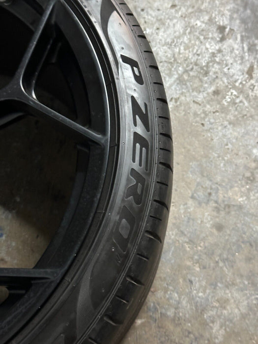 LAMBORGHINI HURACAN EVO CENTER LOCK FRONT REAR WHEELS RIMS 4T0601017AT ~SCUFFS~