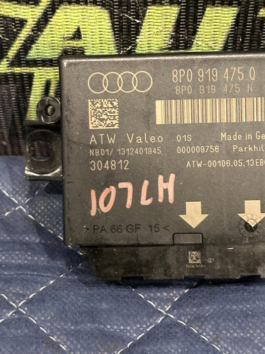 2014 AUDI R8 V10 OEM PARKING ASSIST DISTANCE SENSOR CONTROL MODULE 8P0 919 475 Q