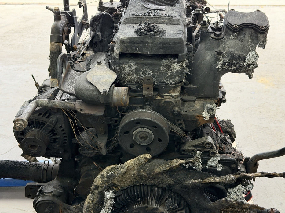 2015 RAM 2500 CUMMINS DIESEL 6.7L ENGINE *BURN DAMAGE* 2014 2016 2017 2018