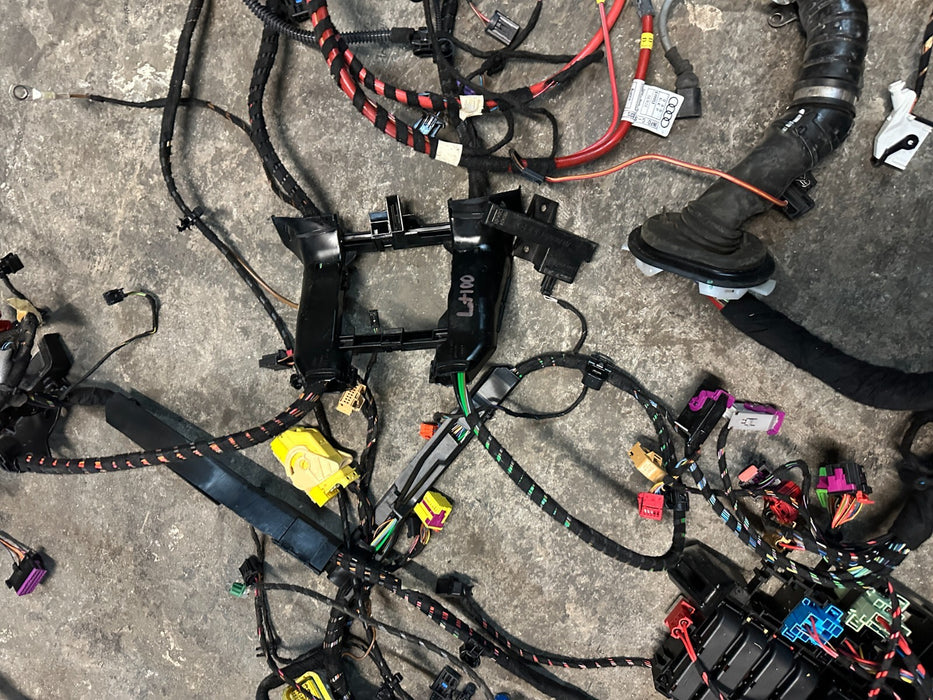 2018 AUDI R8 SPYDER OEM MAIN BODY WIRE WIRING HARNESS COUPE