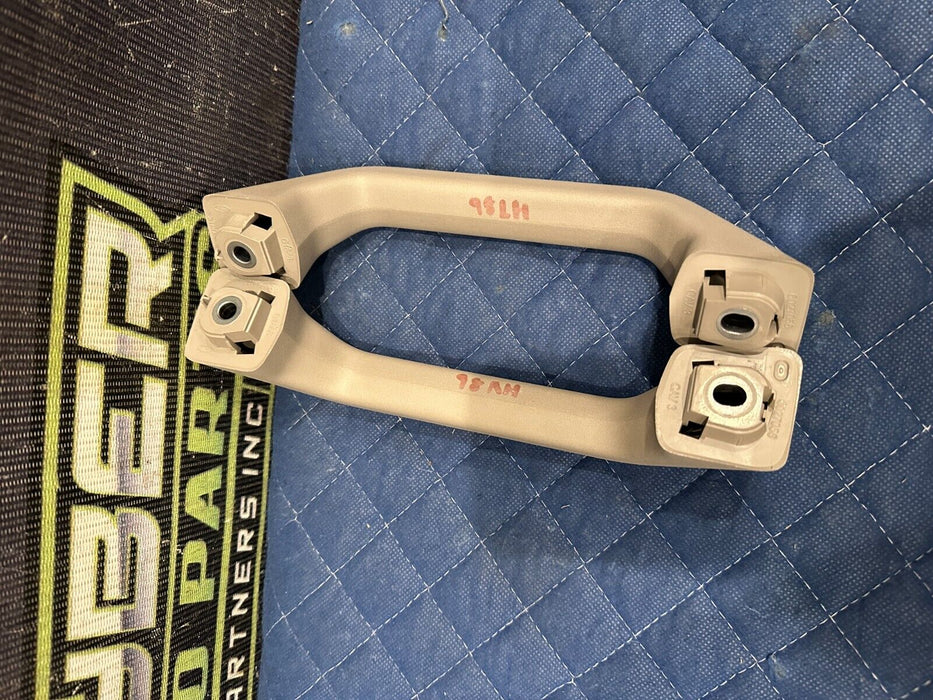 2017-2019 FORD F250 F350 F450 LIMITED BEIGE LEFT RIGHT B PILLAR GRAB HANDLES OEM