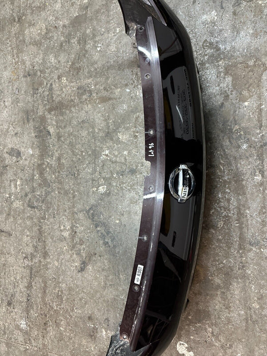 2010 NISSAN 370Z FRONT BUMPER COVER BLACK CHERRY *NAG OEM ~MINOR WEAR/SCRATCHES~