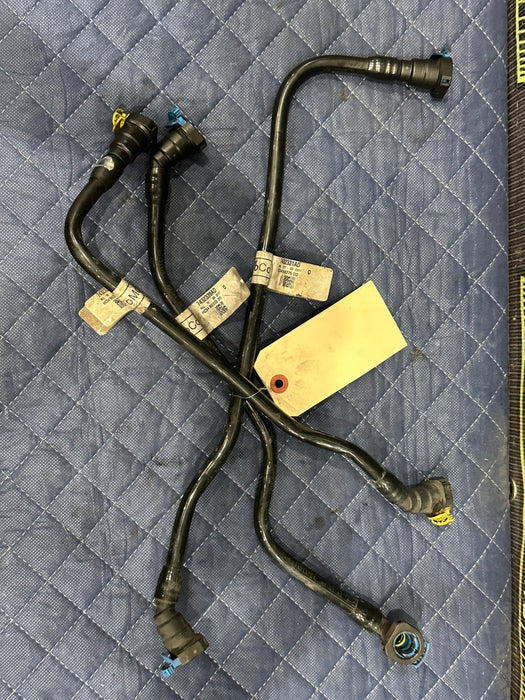 2020 FORD F250 6.7 DIESEL FUEL LINES HOSE TUBES (3PC) 34 GALLON OEM