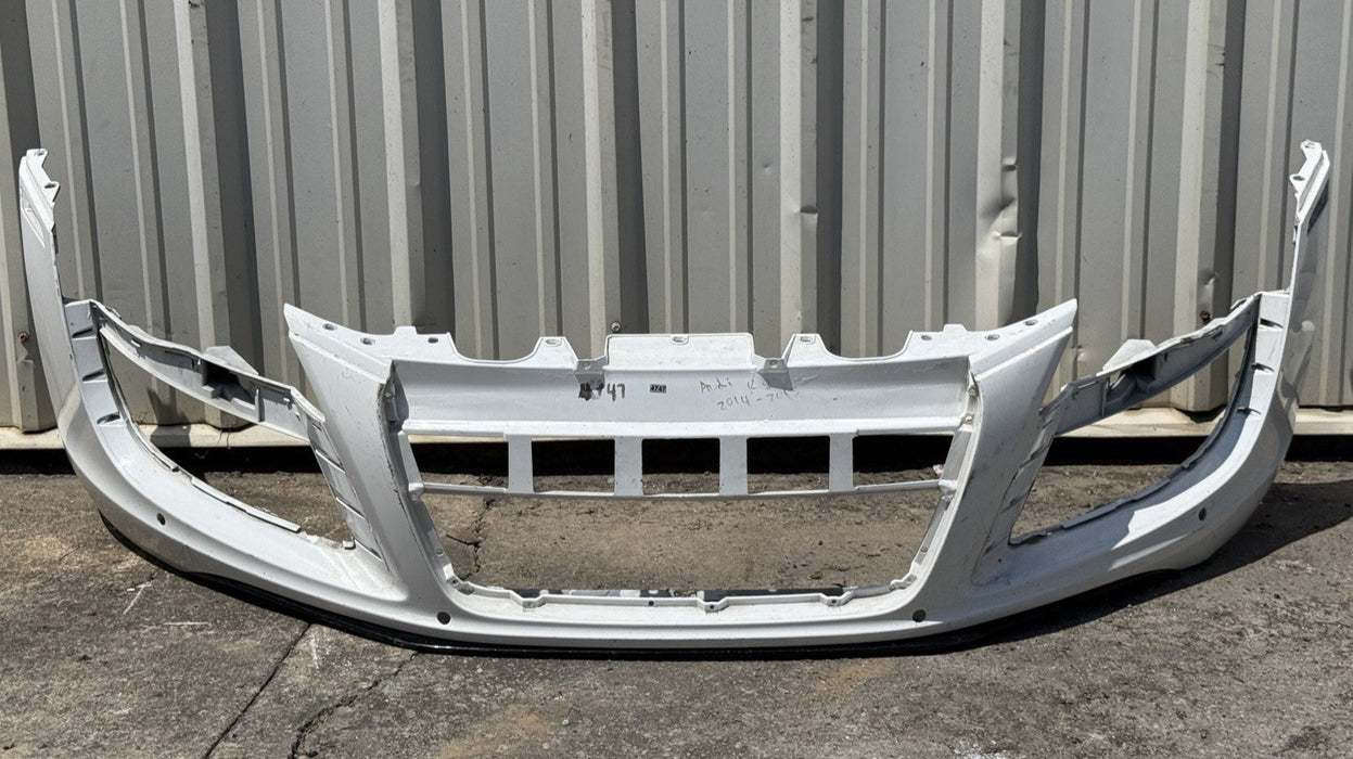 2014 2015 AUDI R8 FRONT BUMPER COVER ASSEMBLY OEM *DAMAGE*