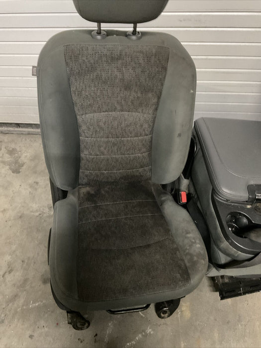 2017 RAM 3500 SLT MEGA CAB  FRONT REAR CLOTH SEATS & DOOR PANEL~COSMETIC DAMAGE~