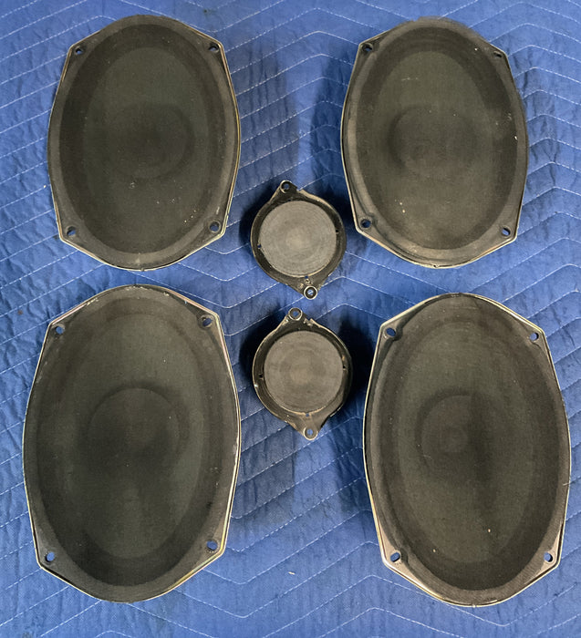 2017 DODGE RAM 3500 MEGA CAB FRONT & REAR LEFT & RIGHT SPEAKER SET ASSEMBLY OEM