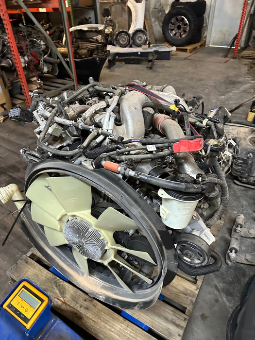 2023 2024 FORD F250 F350 F450 DIESEL HIGH OUTPUT 6.7L ENGINE 24K MILES COMPLETE