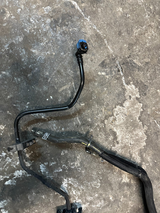 2017 2019 FORD F250 F350 SUPERDUTY DIESEL FUEL COOLER W/ LINES OEM HC34 9N103 AC