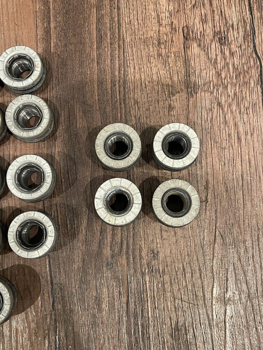 2017-24 FORD F350 DUALLY SUPERDUTY 6.7L 32 PIECE LUG NUTS OEM *READ/MISS KEY*