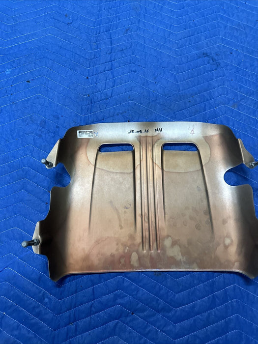 2017 MERCEDES C63S AMG ENGINE COVER OEM HEAT SHIELD A1771501375