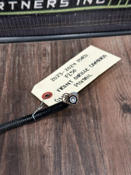 2023-2024 FORD F250 FRONT BUMPER GRILLE CAMERA PIGTAIL OEM